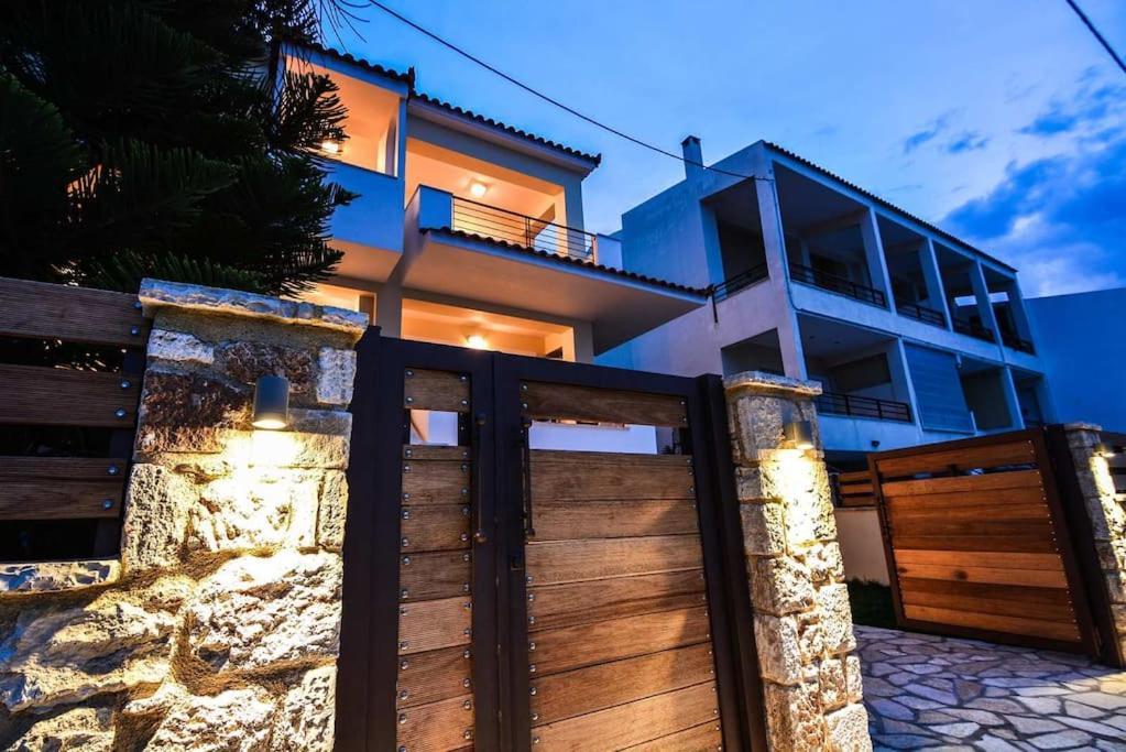 Aigli Luxurious Villa Kato Pitsa Ngoại thất bức ảnh